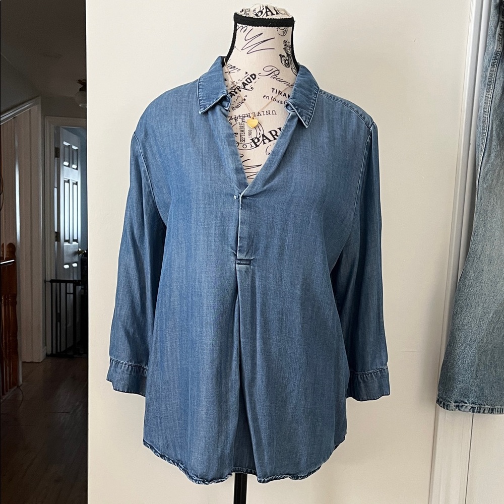 Liverpool Jeans Company Blue Denim Tunic
